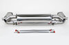 Echappement sport "Brombacher" 991 turbo avec cata. 200 cellules HD (version export)
