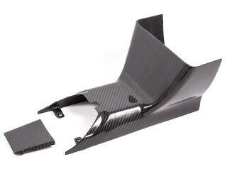 Center Console delete "GT3" - Varnished Carbon - 986 / 996