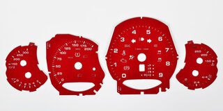 Fonds compteurs indisch rouge 991 bte PDK m/ph 200