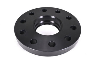 Wheel Spacer - 18 mm - Hub Centric - Anodized with Bolts - Black - Sold Individually