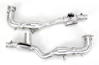 Sport-Katalysatoren "Brombacher" 993 Turbo, 200 Zeller, nur auf Serienanlage, Rohrdurchmesser 55 mm