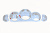 FVD Brombacher Instrument Face Set 997.2 - Guards Red - PDK - MPH - 200 MPH