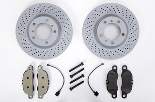 Bremsenservice-Kit komplett - VA  982 Boxster/ Cayman/ 991 ( I008) Stahlbremse ( -I450)