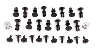 Kit de montage pour caoutchouc de spoiler (24pc) 996 GT3 Cup / RS