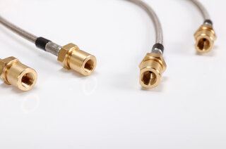 Stainless Brake Lines - 968 - With MO30 Sports Suspension
