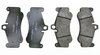 Renn Bremsbelag Satz PAGID - RSC1 - 997 alle Modelle mit Keramik-Bremse (18mm) VA