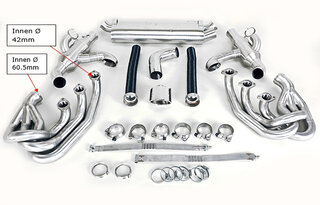 Exhaust System 964 - SPORT - Catalytic Bypass - Single Outlet - With Heat