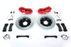 Brembo-Sport System GT (6-Kolben) 380x32mm, VA geschlitzte Scheiben, Bremssattel rot