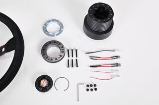 Lenkrad GT2 inkl. Nabe (Rückrüstadapter) 997.1/ 997.2/ 987.1/ 987.2 - Ø350mm, ohne TÜV