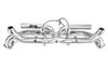 Valved Center Muffler Bypass 991.1 - Brombacher Edition - Includes Stainless Braided Vacuum Line