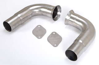 Seitenschalldämpfer-Bypass für OE-ESD auf Krümmer 997 GT3 / RS