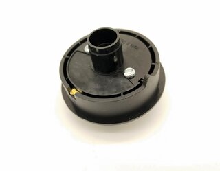 Drehknopf Lichtschalter " Schwarz matt"