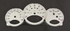Instrument Face Set 987.1 - 2.7 L - White - Manual - MPH - 175 MPH