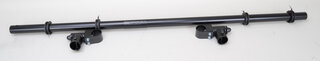Gurtrohr Stahl ( für 40mm Rohr) demontierbar spezial mit Befestigungsklammern ( universell)