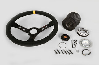 Steering Wheel Kit  911 - GT2 - Black Suede / Black Stitching - Ø 350 mm