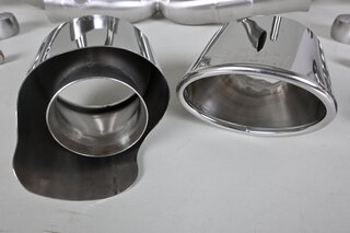 Race Exhaust System 993 - Brombacher Edition - Without Heat - Bypass - Stainless Steel