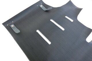 Rubber Mat Set 911 - RS 2.7 L 1973 Lightweight - Black - Front and Rear
