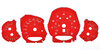Zifferblattsatz Indisch Rot 991.2 PDK mph