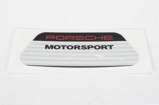 OEM Aufkleber "Porsche Motorsport" (16,2cm x 5,3cm)