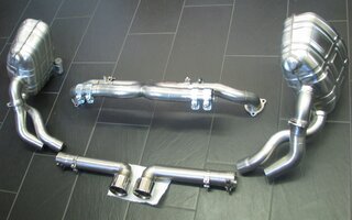 Silencieux sport inclus VSD et sorties centrales -  inox - 997  09-  homoloué TÜV