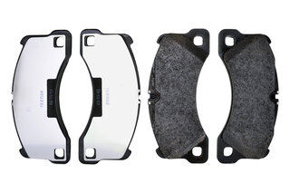 Brake pads front 958 12-, 18"+19" Scheibe, caliber color 18"-silver anod.(I1LU)+19"-red(I1LU)