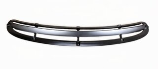 Cover satin black front bumper 997 GT2 08-09