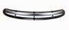Cover satin black front bumper 997 GT2 08-09