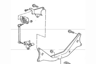 Kit pour déplacement de l'option régulation portée des phares 987/987C