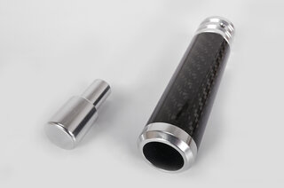 E-Brake Handle Sleeve 911 65-89 - Carbon - Polished