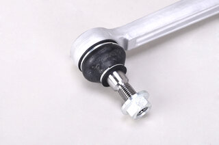 Rear axle tie rod uniball, adjustable