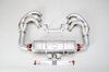 Exhaust System Race 997 GT3 Cup "M&M" with 100 cell cat, stainless steel, with tips 2x76mm