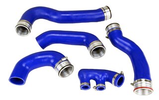 Reinforced Intercooler Hose Kit  blue 996 Turbo / GT2 - Blue