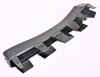 Gummilippe Schwellerblende Satinschwarz links