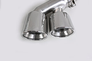 Abgasanlage 997 -08 "BROMBACHER" Edelstahl , 200er HD-Katalysatoren 4x90mm Endrohre