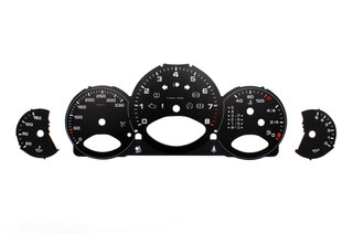 Fonds compteurs noire 997 Km/h, bte.Tiptronic