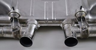 Valved Performance Muffler 957 Cayenne Turbo / Turbo S - Street / Race Sound