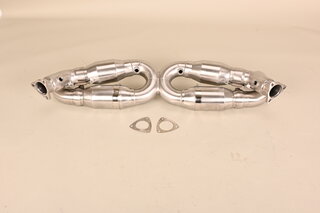 Race Muffler 997.1 Carrera S 3.8 L - Brombacher Edition - Catalytic Bypass with Turn Down Tips