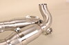 Race Muffler 997.1 Carrera S 3.8 L - Brombacher Edition - Catalytic Bypass with Turn Down Tips
