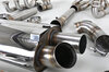 Abgasanlage "Brombacher" 964, Kat-Leerrohr, 2x Endrohr oval 122x85mm Edelstahl, ohne Heizung