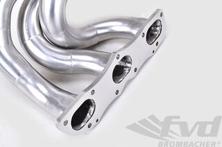 Long Tube Sport Header and Cat Set 997.2 - Brombacher Edition - With 200 Cell HD Sport Catalytics