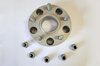 Wheel Spacer - 38 mm - Silver - Hub Centric - Sold Individually