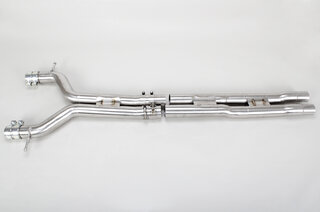 Primary Muffler / Resonator Bypass Panamera Turbo / Turbo S - Brombacher Edition - For OEM Exhaust