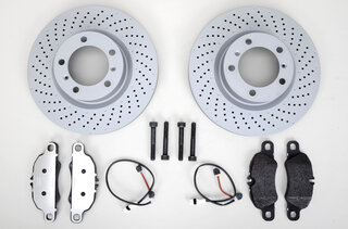 Brake service kit front 997-2 C4 09-