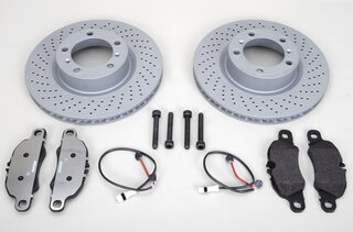 Brake service kit front 997-2 C4 09-