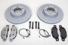 Brake service kit front 997-2 C4 09-