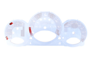 Instrument Face Set 987.1 - 3.2 L / 3.4 L - Guards Red - Manual - MPH - 190 MPH