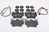 Brake service kit  rear  ( no Discs!) 997 C2S / C4S 05-08