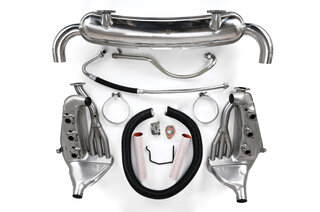 Free-flow kit 911 SC 1980-83 USA (2 sortie Ø70mm ) avec échangeurs inox SSI