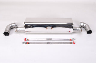 Sport Muffler 997.2 Turbo / Turbo S - Brombacher Edition - For Stock Catalytic Converters