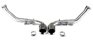 Sorties look GT3 RS (2x100mm) pour silencieux origine